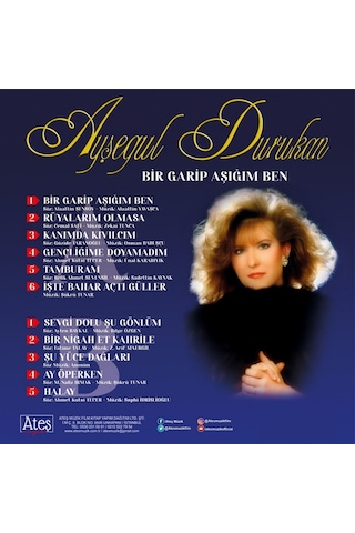 Ayşegül Durukan - Bir Garip Aşığım Ben Plak