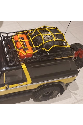 Geekyou 1/10 Ölçekli Araçlar İçin Abs Simülasyon Çanta Seti 3 Adet - Trax4, Axial Scx10 90046/90047, Rr10 Uyumlu Siyah Dekoratif Çanta