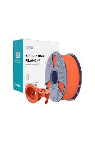 Sunlu Turuncu High Speed Mat Petg Filament - 1.75mm - 1 Kg