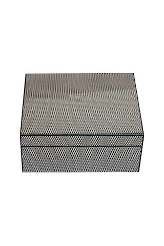 Humidor/puro Saklama Kutusu - Karbon Fiber Desen