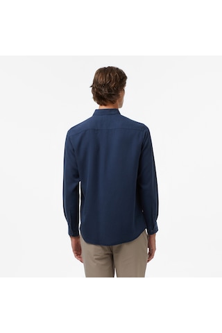 Nautica Erkek Lacivert Classic Fit Gömlek Düz W57232t Lacivert