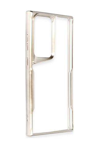 Samsung Galaxy Uyumlu S25 Ultra Kılıf Boyi Silikon Kapak - Titan Gri