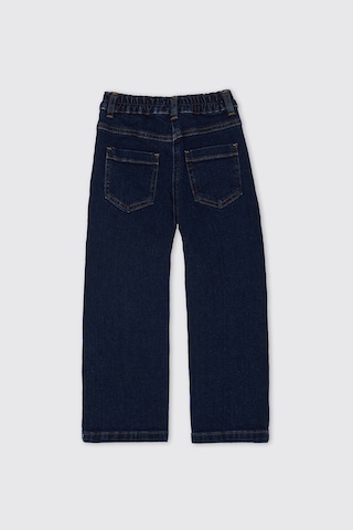 Panço Kız Çocuk Denim Pantolon Lacivert