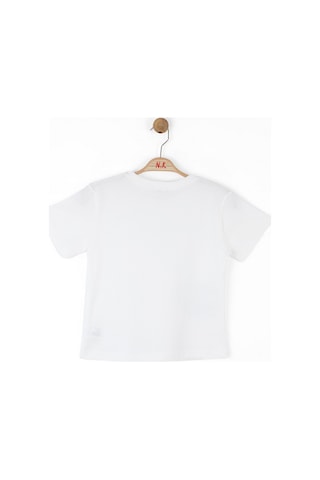Nk Kids Happiness Kız Çocuk T-shirt 38356 Ekru