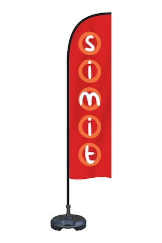 Simit Yelken Bayrak Tek Ebat