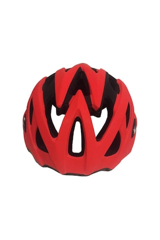 Raptor Kask Mv29 Arka Led Lambalı Fileli Kırmızı/siyah M Beden Çok Renkli