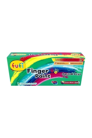 FUFİ PARMAK BOYA (12 * 25 ml)