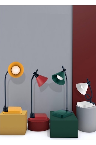 Dokunmatik Şarjlı Masa Lambası Sarı