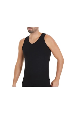 Yıldız Erkek Modal Likralı Askılı Atlet 70/74 - 3 Adet Siyah