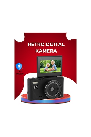 5k Ultra Hd Kamera Gülümseme Algılama Otofokus 18x Optik Zoom Çocuk Kamera