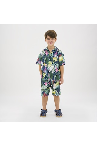 Erkek Çocuk Desenli Gömlek 2411bk06009-4326 001