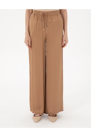 Pierre Cardin Kadın Kahverengi Pantolon Kanvas-chino 50301237-vr029 Kahverengi
