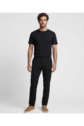 Yargıcı Straight Normal Bel Pantolon 26yepn3016x 001 Siyah