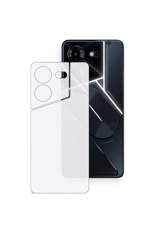 Schitec Tecno Pova 5 Pro Uyumlu Arka Yüzey Hidrojel Koruyucu Film
