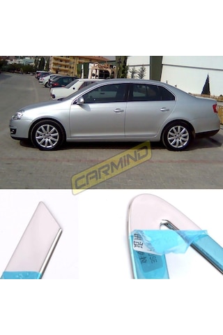 Vw Jetta Krom Cam Çerçevesi Set 2006-2011 8 Parça