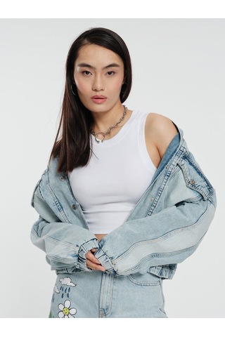Regular Fit Kadın Ceket mavi