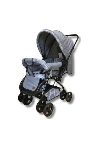 Jusso Dido Comfort Line Çift Yönlü Bebek Arabası Gri