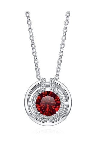 Siyah Bague Ringen Trendy Kadın Mozanit Kolye 1 Karat Vvs D Renk Lab Elmas 8h8a Kesim Zarif S925 Ayar Gümüş Takı Hediye