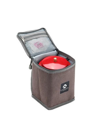 Homyl Açık Yürüyüş Için Gaz Tankı Saklama Çantası Tote Gri