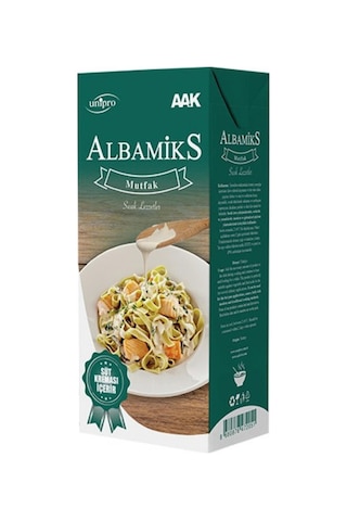Albamix Mutfak Krema Yeşil 1 Lt Profesyonel Yemek Ve Tatlı Kreması