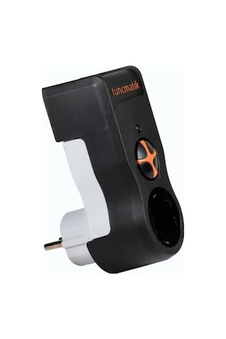 Tunçmatik Voltaj & Akım Korumalı Grup Priz Powersurge 1-Surge Protection Plug-525 Joule-Siyah