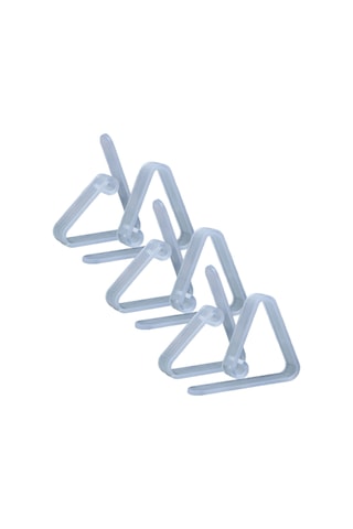 Ranyeek Masa Örtüsü Sabitleyici Klipsler - Şeffaf Plastik, Rüzgar Ve Sürtünmeye Dayanıklı, Ev, Piknik, Partiler İçin 12 Adet Opp Paket Şeffaf