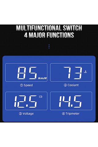 Padalink 3.7 İnç Sürücü Parametreleri Görüntüleyici, Evrensel Araç Kullanıma Uygun, Başsız Projeksiyon, Sürücü Güvenliği Ve Kolaylık Artırıcı Sürücü Bilgisayarı