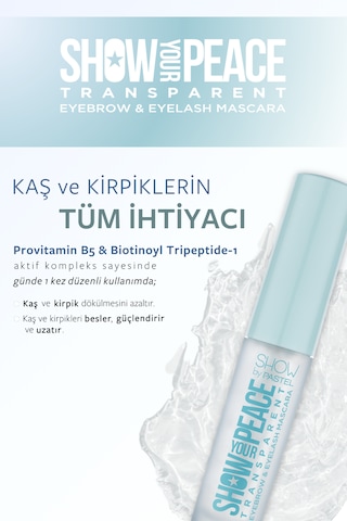 Catherine Arley Pudra 6.5 + Pastel Transparan Kaş ve Kirpik Maskarası