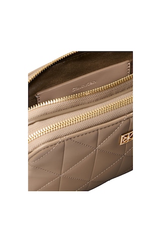Quılted Camera Bag Desert Taupe