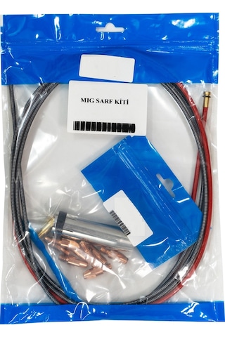 Magmaweld MIG/Mag Torç Sarfları ve Aksesuarları Mıg Sarf Kiti M6xl25x0,8mm 150a