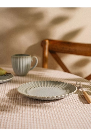 Sl Home Porselen Servis Tabağı "echo Cretan" Çap 28,5 Cm 216969624 Açık Mavi