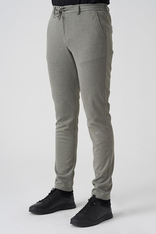 White Stone Barcelos P1035 Regular Fit Semanta Likralı Orme Jogger Pantolon Haki Haki
