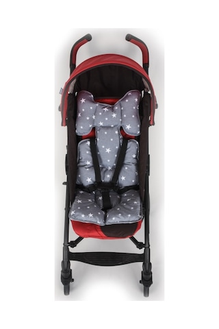 Sevi Bebe Puset Ve Oto Koltuğu Minderi Art-8376 Gri Yıldız 7694154353719
