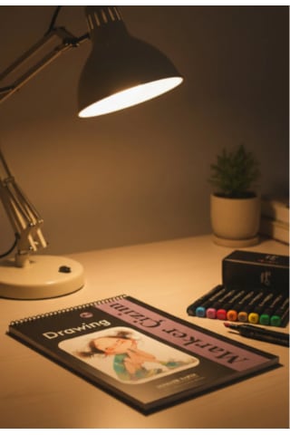 Dreamart Galery Marker Çizim Seti Touch Marker Kalem Çift Uçlu