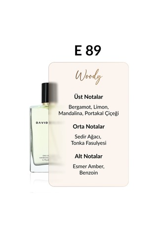 David Walker E89 Minno Two Erkek Parfüm EDP 50 ML