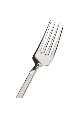 Mudo Home New Premıum Steel 2'li Tatlı Çatalı Gümüş