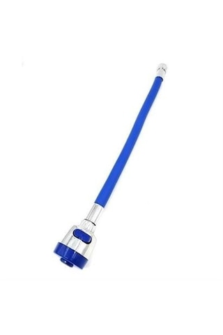 Buffer Oynar Başlıklı Tasarruflu Kubar Musluk Borusu Ve Başlığı Mavi