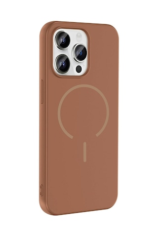 Apple Uyumlu iPhone 14 Pro Max Kılıf M-safe Şarj Özellikli Zore Meta Kapak