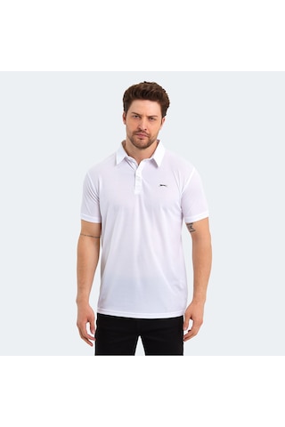Slazenger SLOAN 3 lü Set Erkek  Beyaz - Siyah - Koyu Gri Tişört