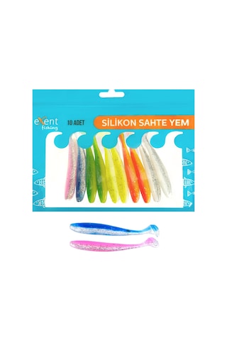 Exent 10 Adet Sahte Silikon Yem
