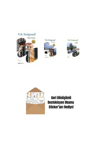 Miguel Sokağı + Yarım Hayat + Nehrin Dönemeci + Okuma Sticker'ları