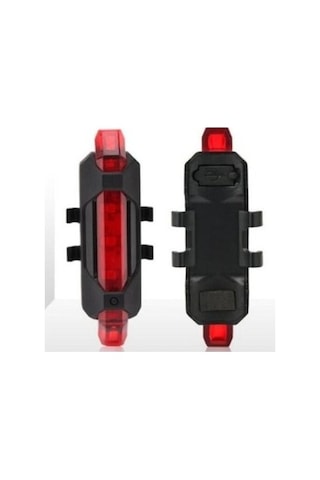 Bisiklet Arka Stop Uyarı Lambası Kırmızı
