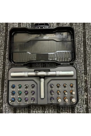 Honeybeeshop 6138 24 Fonksiyonlu Ratchet Ağaç Seti Ev Ve Araç Tamiri İçin Kombinasyon Anahtarı