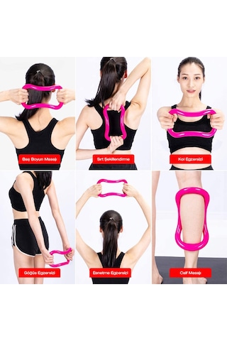 Gymo Yoga Pilates Halkası Sarı