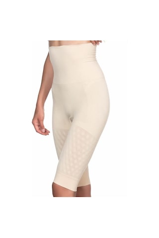 Emay Dikişsiz Uzun Paça Çift Kat Bokser Korse 2015 Ten