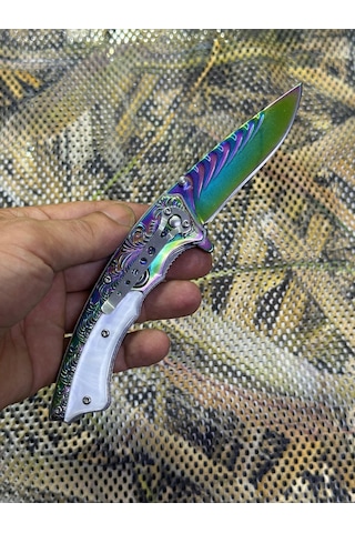 Mtech Mt-1009c Paslanmaz Kamp Çakı Beyaz
