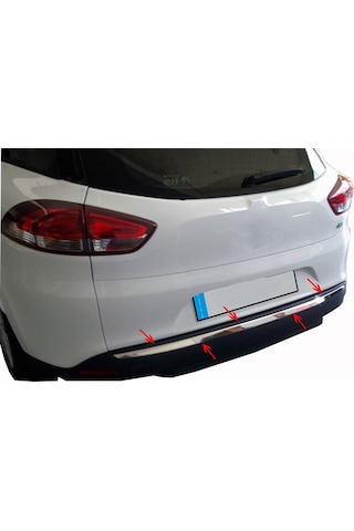 Renault Clio 4 Sport Tourer Sw Arka Tampon Çıtasi 2012 Ve Sonrası