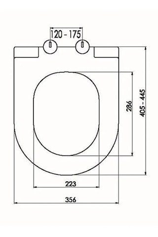 Nkp Slim İnci Thermoplast Yavaş Kapanan Klozet Kapağı