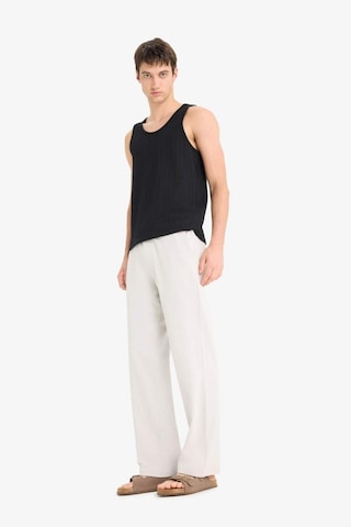 DeFacto Beli Bağcıklı Wide Leg Geniş Paça Eşofman Altı E5212AX25SMGR470