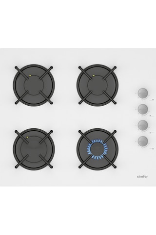 Simfer 11 Fonksiyon Steam Master Beyaz 2'li Ankastre Set (8245 Fırın + 3654 Ocak)